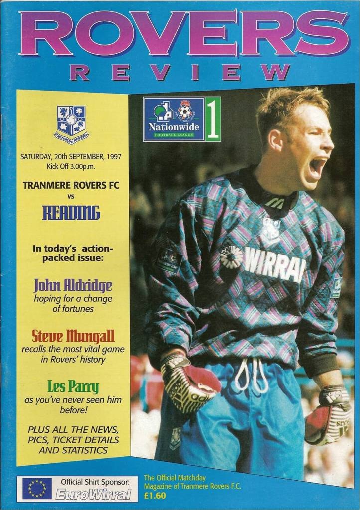 1997/98 - Tranmere Rovers Programmes